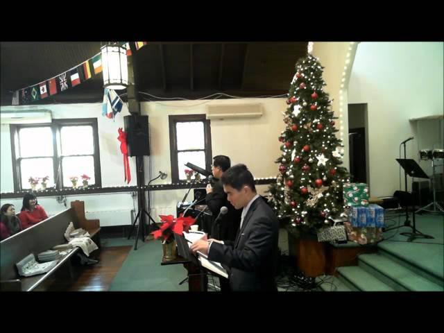 12 20 15 Sunday Sermon by Pastor David Peng