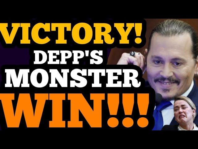 Victory! Johnny Depp WINS his BIGGEST WIN EVER! The media ADMITS they're WRONG!