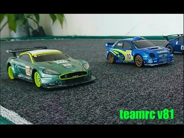 ATOMIC AMZ ASTON MARTIN VS MINI Z ma020 part 1