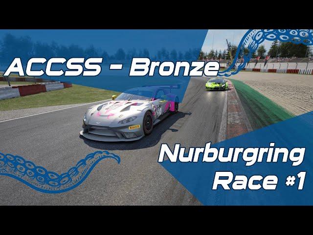 ACCSS Season 4 Bronze Split @ Nurburgring - Race #1 Full Race | Assetto Corsa Competizione