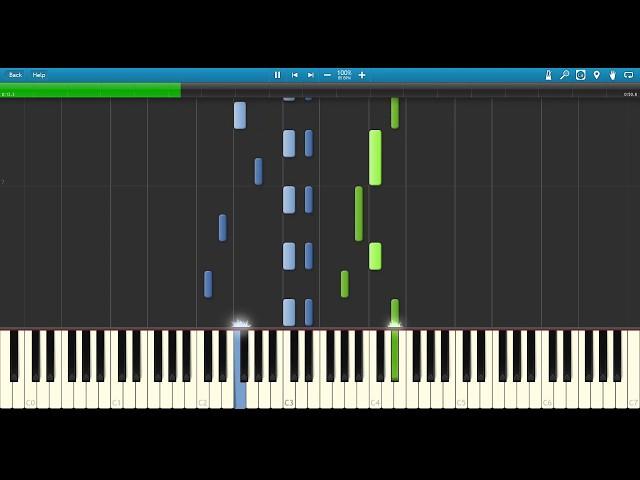 Borrtex - Merry Christmas (Piano Tutorial)