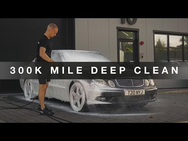 300k Mile Dirty Daily Detailing | Mercedes E Class Deep Cleaning