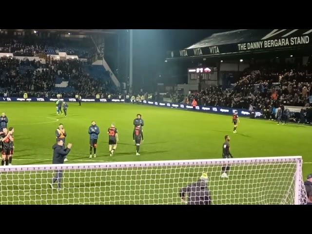 Final whistle at Stockport v Birmingham, Edgley Park!