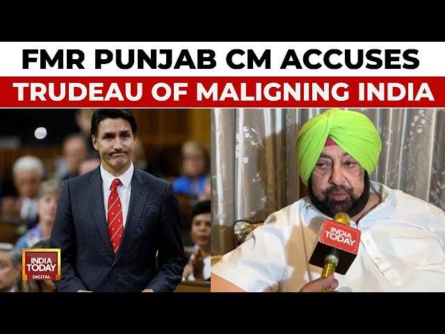 India-Canada Row: Fmr Punjab CM Amarinder Singh Says, 'Trudeau Mobilising Sikh Diaspora For Vote'