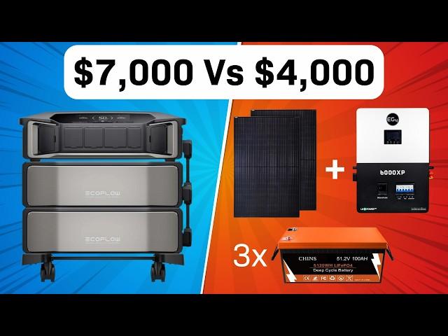 Ecoflow Delta Pro Ultra Vs. DIY Off Grid Solar System