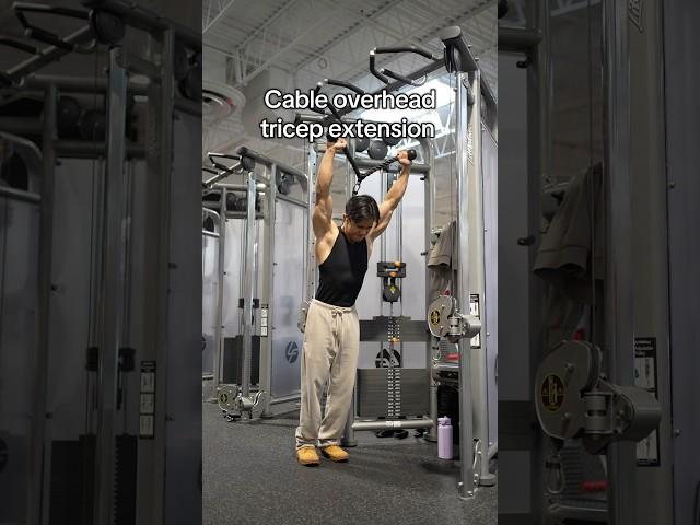 Do Overhead Cable Tricep Extensions Like THIS and You Will Never Go Back