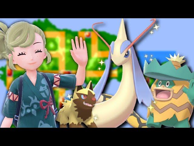 Shiny Hunting Hoenn Pokemon in Pokemon Violet's DLC