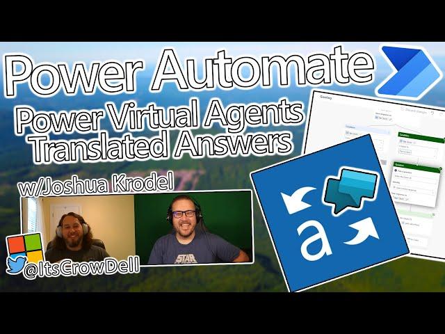 Power Automate Tutorial - Translate Power Virtual Agents Responses