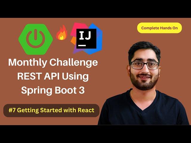 Getting Started With React | Monthly Challenge REST API Tutorial Project | Video #7