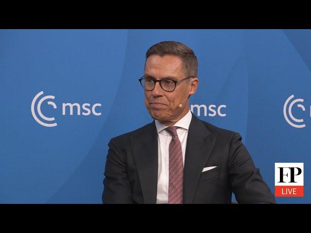 FP Live with Finland’s President Alexander Stubb