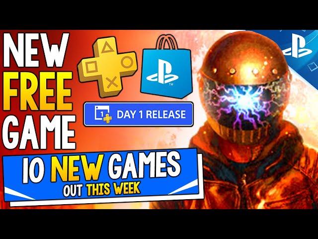 10 NEW PS5/PS4 Games Out THIS WEEK! New FREE PS Plus Game, New HORROR Game, New JRPG + More