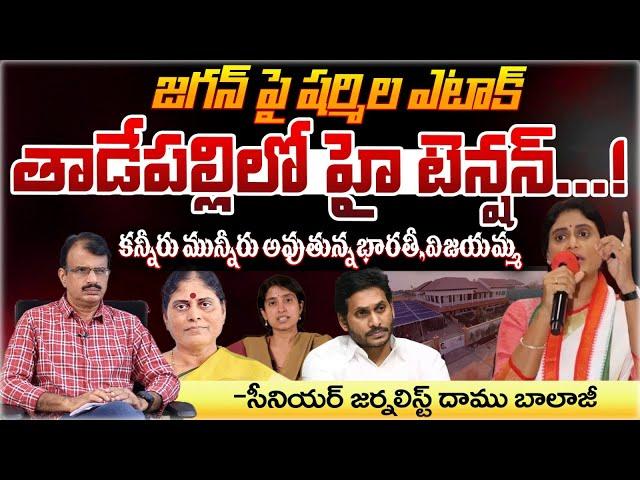 YS Sharmila Vs YS Jagan | Tadepalli | Red Tv