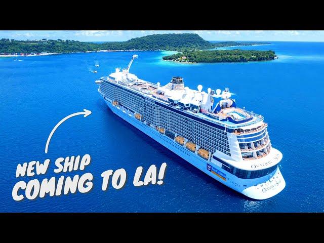 Ovation of the Seas Coming to Los Angeles 2025 | Book Your Royal Caribbean Cruise Now!