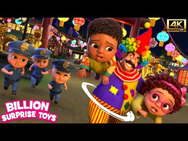 Clown Tricks Kids | Kids Police Stories | Season 1 Episode 3 [4k]