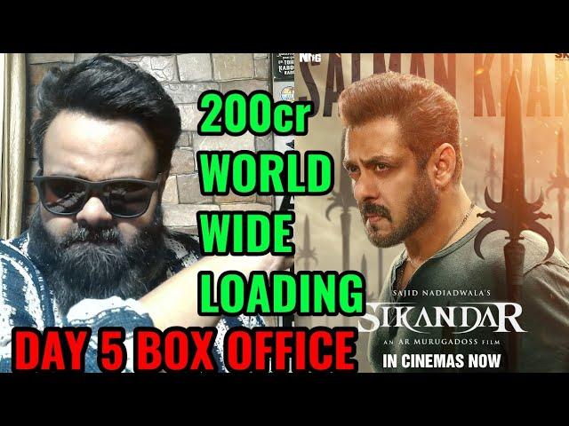 SIKANDAR BOX OFFICE COLLECTION DAY 5 | SALMAN KHAN