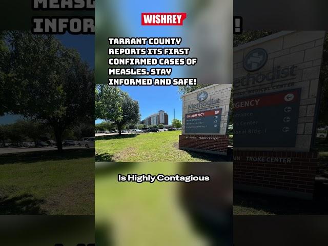 Understanding Measles Outbreaks in Tarrant County #shorts #measles