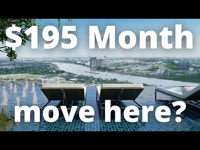 $195 Month Condo Bangkok Home Base? +Street Food Shops Cafes Costs & More!