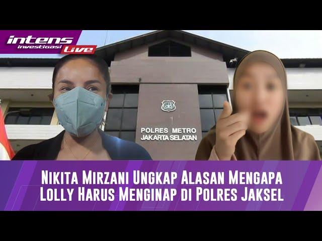 Nikita Mirzani Ungkap Loly Tidak akan Pulang Ke Rumah Dan Akan Terus Jalani Pemeriksaan Di Polres