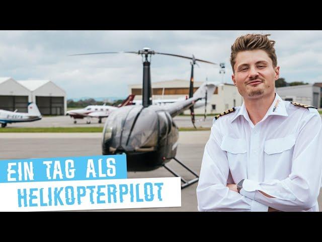 Ein Tag als HELIKOPTERPILOT  