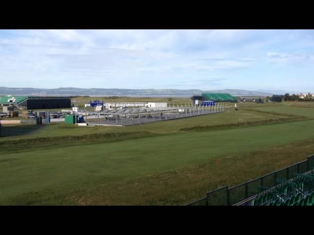 Grandstand views at Royal Liverpool Golf Club