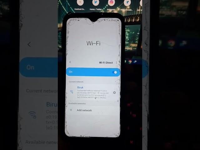 WIFI connected without internet fix