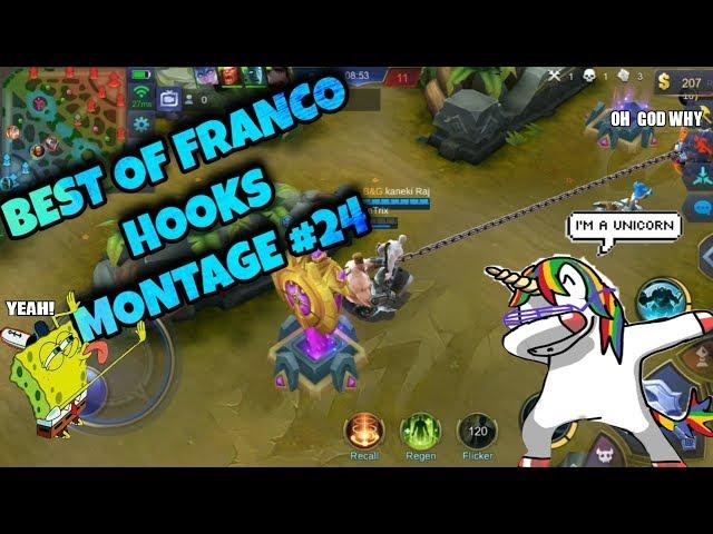 BEST OF FRANCO HOOKS MONTAGE #24 | GamEnTrix | MOBILE LEGENDS |