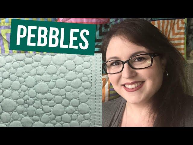 PEBBLES ALLOVER QUILTING: Free Motion Quilting Tutorial: Tips for FMQ Beginners