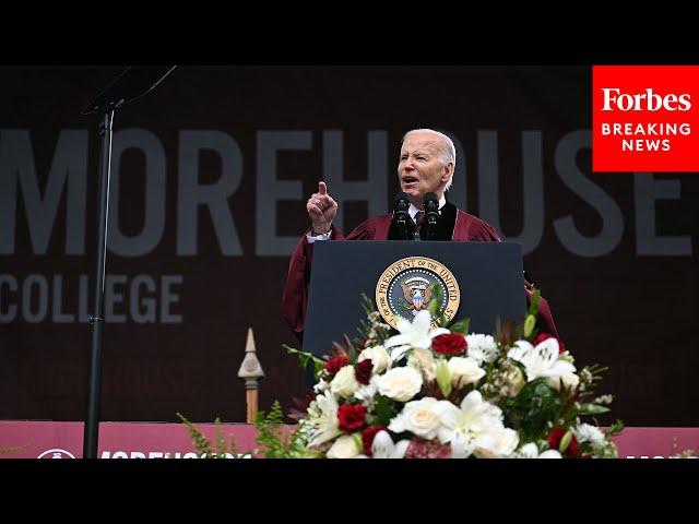 'What Is Democracy?': Biden Speaks To Morehouse Graduates About Ongoing Injustice In The U.S.