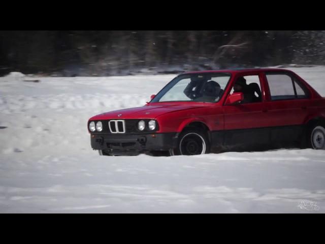 Bmw M3 on ice