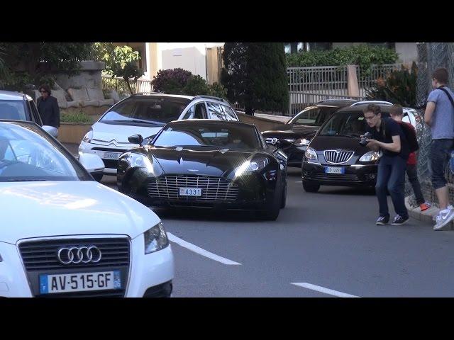 Aston Martin One-77 and Mansory Renovatio SLR at Top Marques Monaco 2015