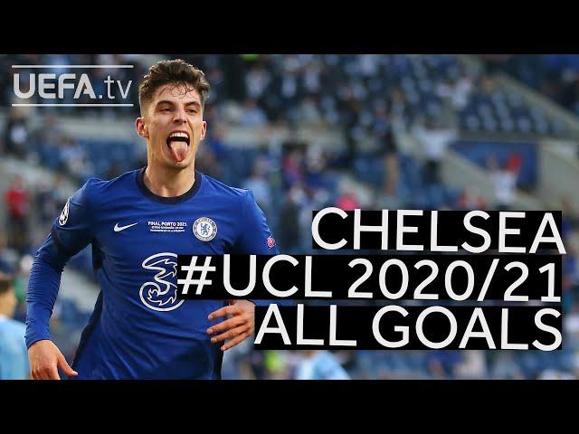 HAVERTZ, MOUNT, WERNER | CHELSEA All 2020/21 #UCL Goals!