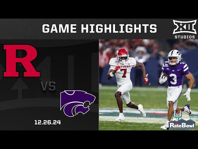 Rutgers vs. Kansas State Game Highlights | 2024 Rate Bowl