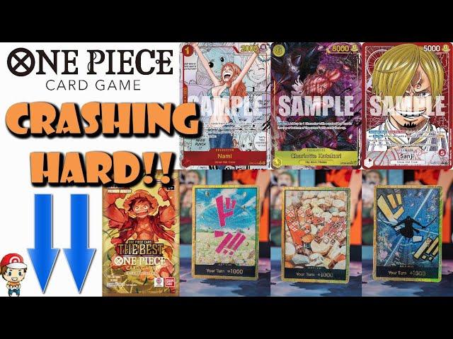 PRB-01 (One Piece Card Game Best) Prices are Crashing HARD! (One Piece TCG News)