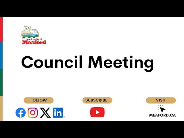 Meaford Council - Budget Day - Capital - November 15, 2024