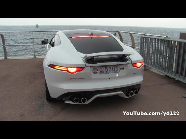 Jaguar F-Type R V8 Amazing Exhaust Note