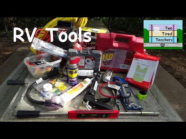 RV Tools - Tools to Keep in RVs - Be Prepared