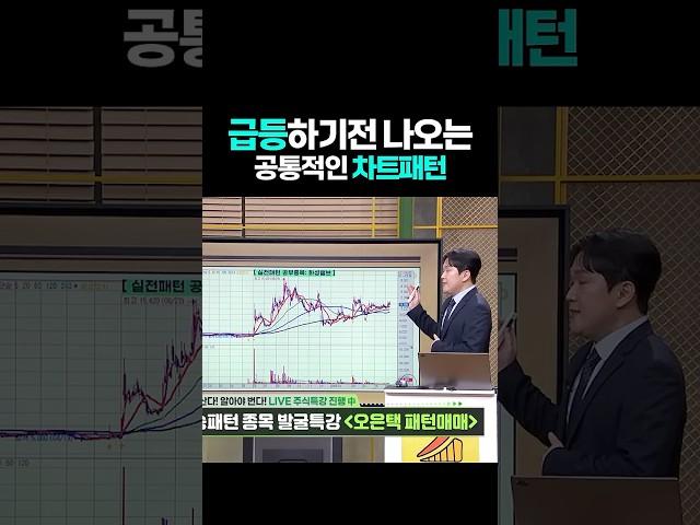 급등하기전 나오는 차트패턴