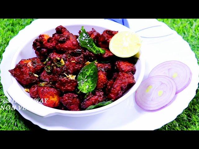 CHICKEN 65 - RESTAURANT STYLE CHICKEN 65 - சிக்கன் 65 - CHICKEN 65 AT HOME - HOW TO MAKE CHICKEN 65