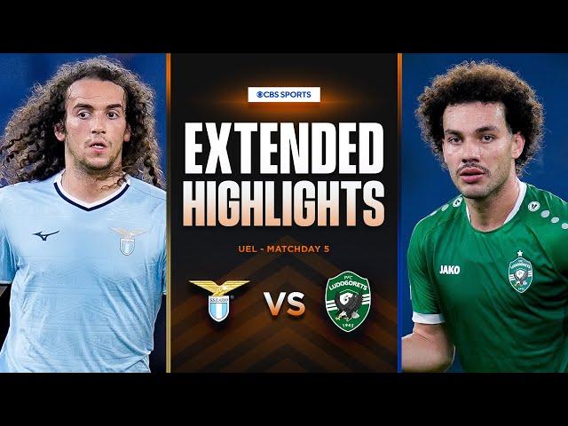 Lazio vs. Ludogorets: Extended Highlights | UEL League Phase MD 5 | CBS Sports Golazo - Europe