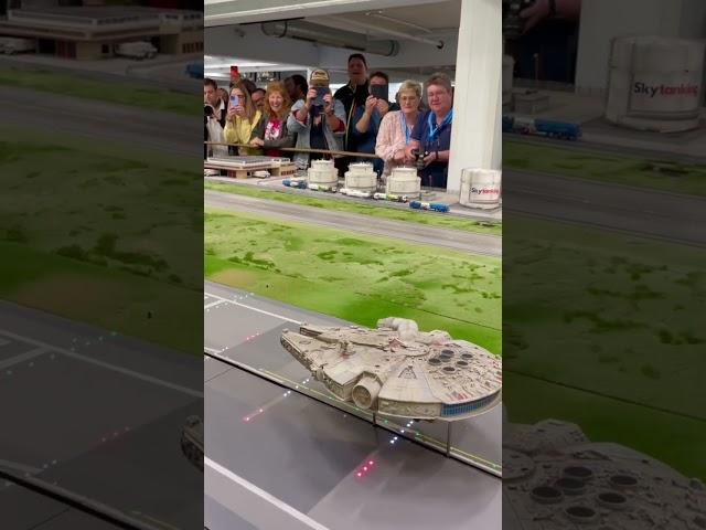 May the force be with you! #starwars #airport #airplane #miniature