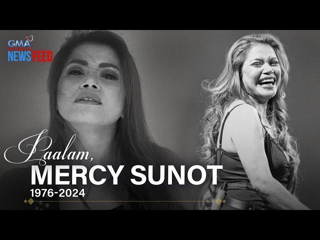 Aegis vocalist Mercy Sunot, pumanaw na | GMA Integrated Newsfeed