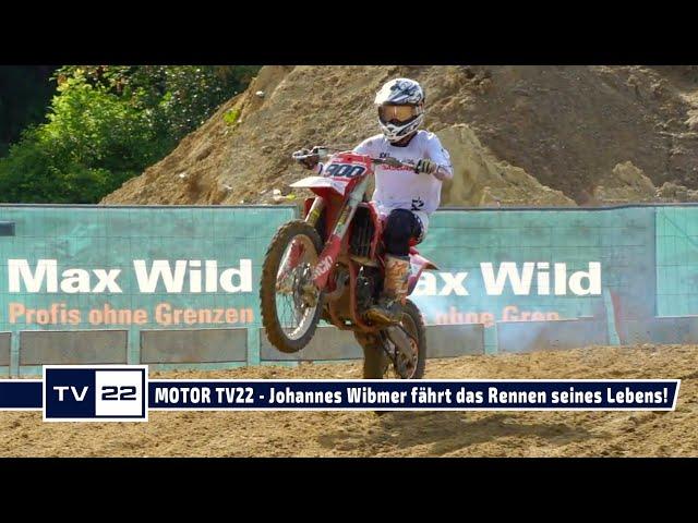 MOTOR TV22: Johannes Wibmer about the race of his life in the MY SPORT MY STORY Motocross JuniorCup