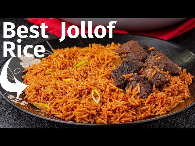 Perfect Smoky Christmas Jollof Rice