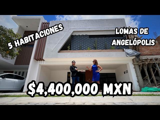 ¡Tu Nuevo Hogar en Lomas de Angelópolis, PUEBLA! Descubre Espacios Increíbles  5 HABITACIONES 