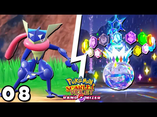 Finally I Catch Ash Greninja!!  | Pokemon Scarlet and Violet Randomizer EP 08