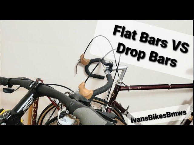 Flat Bars Vs Drop Bars - Pros / Cons | 4K