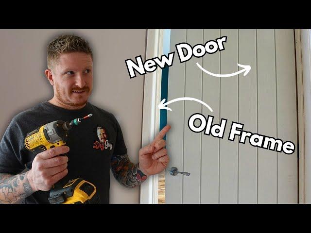 How to Hang a New Door in an Old Frame | Step By Step DIYers Guide