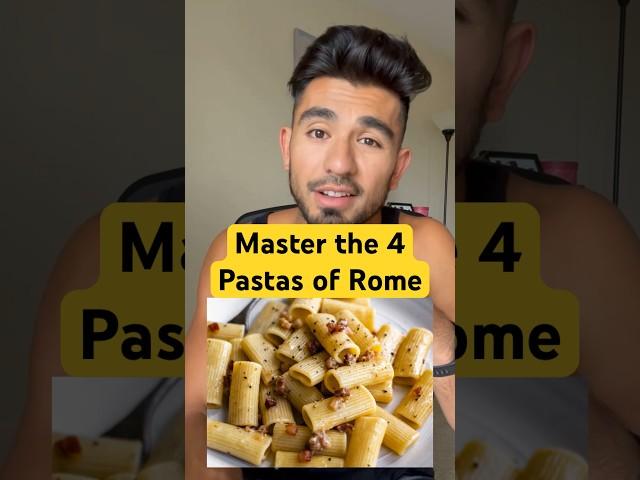 Italy Food Explained: Rome’s Iconic Pastas #italy #italianfood