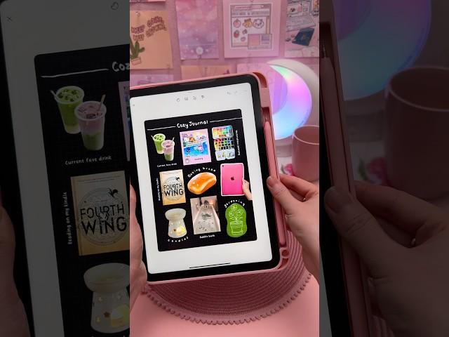 Creative app you NEED to try  Cozy iPad journal with me | ASMR | Apple Pencil