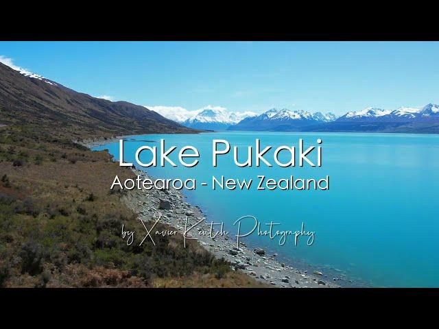 TRAVEL Lake Pukaki Aotearoa - New Zealand - Drone 4K